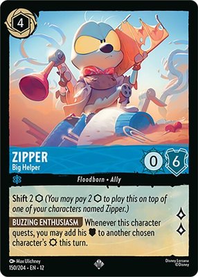Zipper - Big Helper, Wilds Unknown