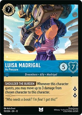 Luisa Madrigal - No Pressure, Wilds Unknown
