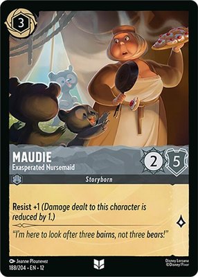 Maudie - Exasperated Nursemaid, Wilds Unknown