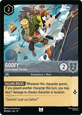 Goofy - Determined Traveler, Wilds Unknown
