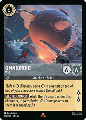 Omnidroid - V.10, Wilds Unknown
