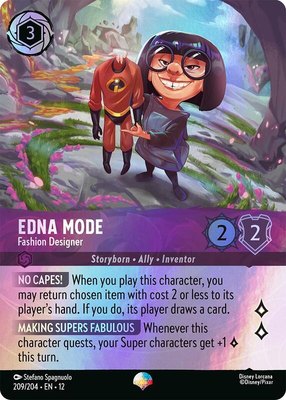 Edna Mode - Fashion Designer (Epic), Wilds Unknown