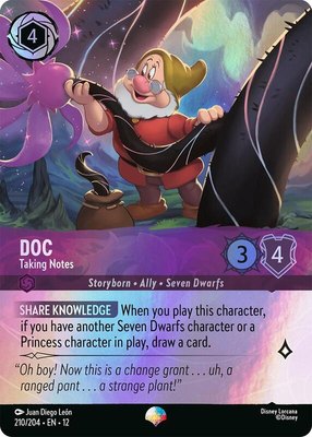Doc - Taking Notes (Epic), Wilds Unknown