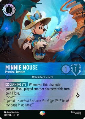 Minnie Mouse - Practical Traveler (Epic), Wilds Unknown