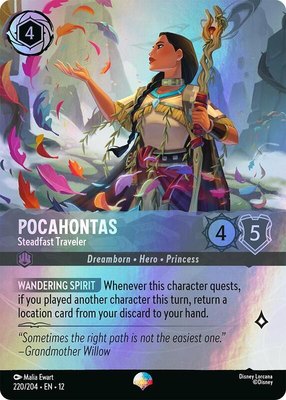 Pocahontas - Steadfast Traveler (Epic), Wilds Unknown