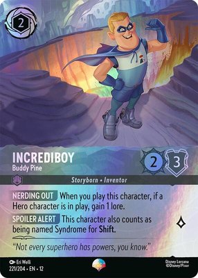 Incrediboy - Buddy Pine (Epic), Wilds Unknown