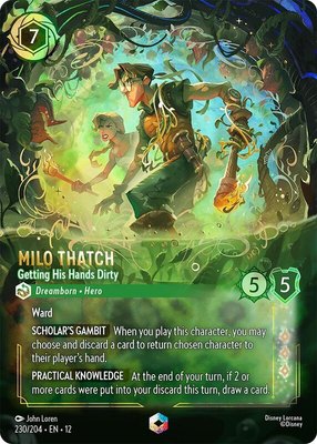 Milo Thatch - Getting His Hands Dirty (Enchanted), Wilds Unknown