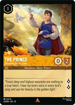 The Prince - Searching for His Love, Wilds Unknown