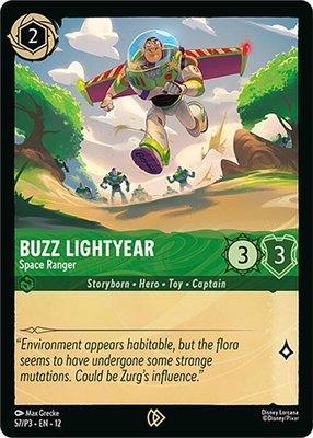 Buzz Lightyear - Space Ranger, Disney Lorcana Promo Cards