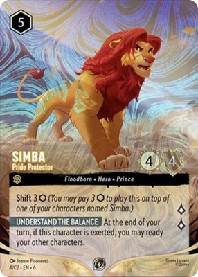Simba - Pride Protector (Foil), Disney Lorcana Promo Cards