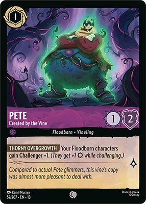 Pete - Created by the Vine, Attack of the Vine!