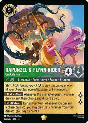 Rapunzel & Flynn Rider - Unlikely Pair, Attack of the Vine!