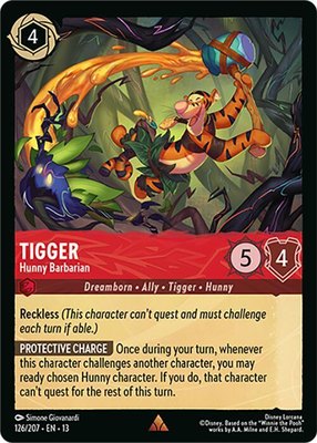 Tigger - Hunny Barbarian, Attack of the Vine!