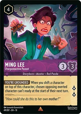 Ming Lee - Overprotective Parent, Attack of the Vine!