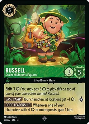 Russell - Senior Wilderness Explorer, Attack of the Vine!