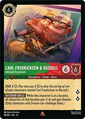 Carl Fredricksen & Russell - Intrepid Explorers, Attack of the Vine!