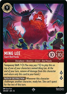 Ming Lee - Giant Red Panda, Attack of the Vine!