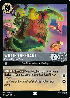 Willie the Giant - Created by the Vine, Attack of the Vine!