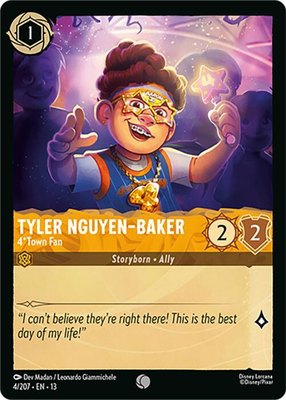 Tyler Nguyen-Baker - 4*Town Fan, Attack of the Vine!