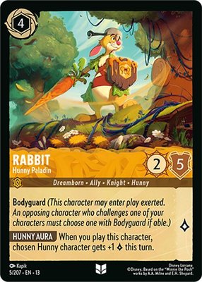 Rabbit - Hunny Paladin, Attack of the Vine!