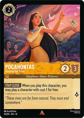 Pocahontas - Guiding the Tribe, Attack of the Vine!