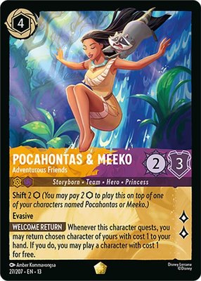 Pocahontas & Meeko - Adventurous Friends, Attack of the Vine!