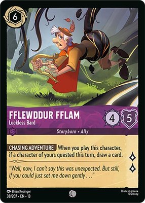 Fflewddur Fflam - Luckless Bard, Attack of the Vine!