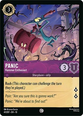 Panic - Hammer Enthusiast, Attack of the Vine!