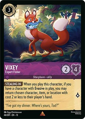Vixey - Expert Fisher, Attack of the Vine!
