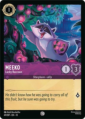 Meeko - Lucky Raccoon, Attack of the Vine!