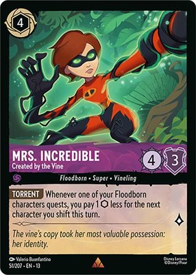 Mrs. Incredible - Created by the Vine, Attack of the Vine!