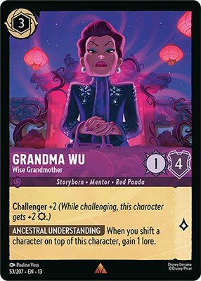 Grandma Wu - Wise Grandmother, Attack of the Vine!