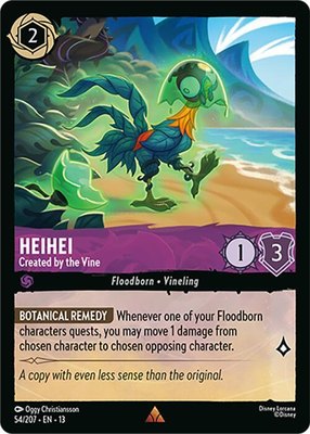 Heihei - Created by the Vine, Attack of the Vine!