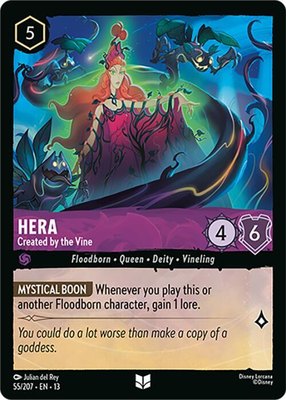 Hera - Created by the Vine, Attack of the Vine!