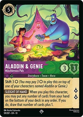 Aladdin & Genie - Mischievous Pals, Attack of the Vine!
