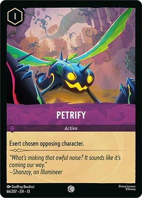 Petrify, Attack of the Vine!