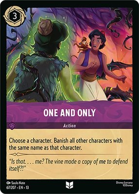 One and Only, Attack of the Vine!