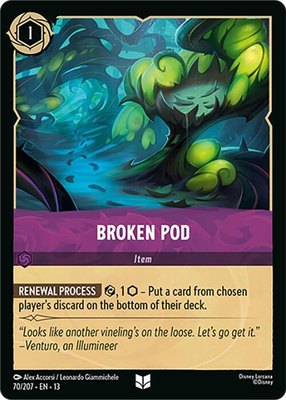 Broken Pod, Attack of the Vine!