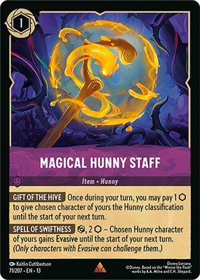 Magical Hunny Staff, Attack of the Vine!