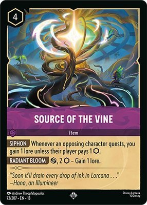 Source of the Vine, Attack of the Vine!