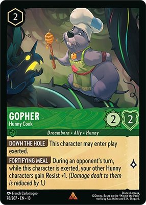 Gopher - Hunny Cook, Attack of the Vine!
