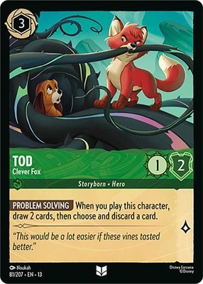 Tod - Clever Fox, Attack of the Vine!
