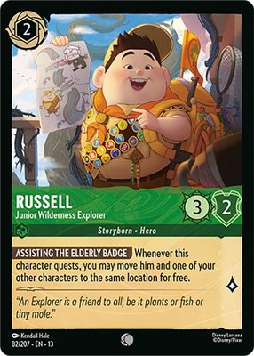 Russell - Junior Wilderness Explorer, Attack of the Vine!