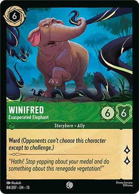 Winifred - Exasperated Elephant, Attack of the Vine!