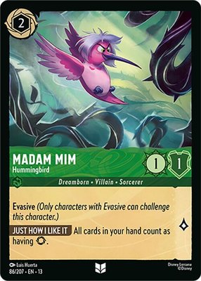 Madam Mim - Hummingbird, Attack of the Vine!