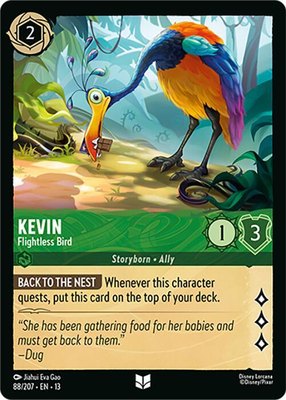 Kevin - Flightless Bird, Attack of the Vine!