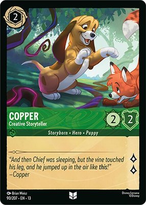 Copper - Creative Storyteller, Attack of the Vine!