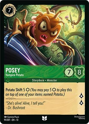 Posey - Vampire Potato, Attack of the Vine!