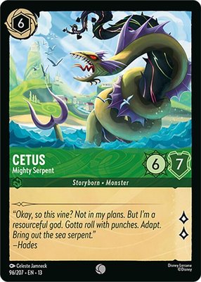 Cetus - Mighty Serpent, Attack of the Vine!