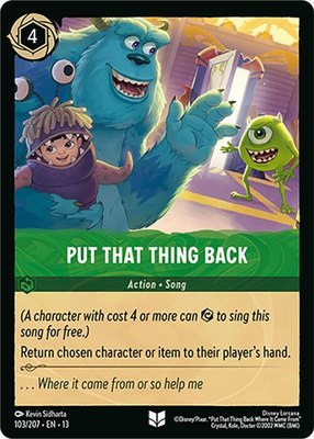 Put That Thing Back, Attack of the Vine!
